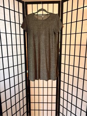 Old Navy Short Sleeve Swing Tunic Dress - Gray